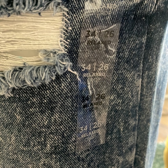 rue21 Men Relaxed Crop Jeans - Picture 2 of 15